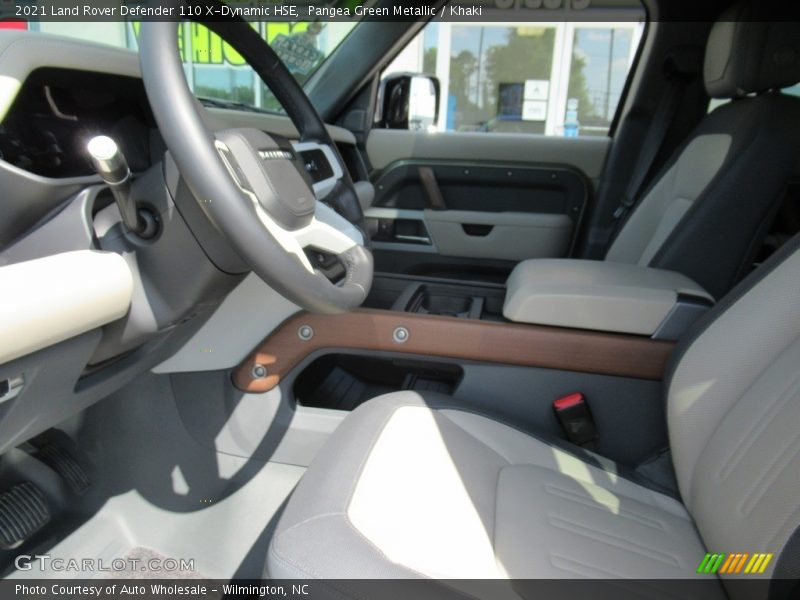 Front Seat of 2021 Defender 110 X-Dynamic HSE