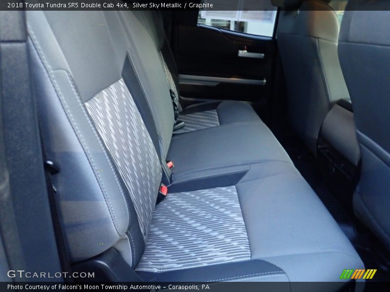 Silver Sky Metallic / Graphite 2018 Toyota Tundra SR5 Double Cab 4x4