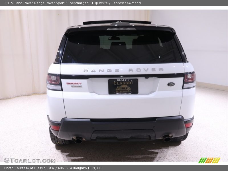 Fuji White / Espresso/Almond 2015 Land Rover Range Rover Sport Supercharged