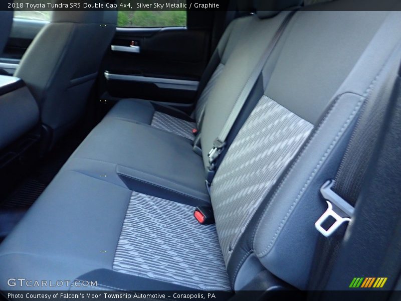 Silver Sky Metallic / Graphite 2018 Toyota Tundra SR5 Double Cab 4x4