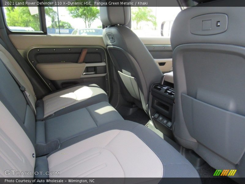 Rear Seat of 2021 Defender 110 X-Dynamic HSE