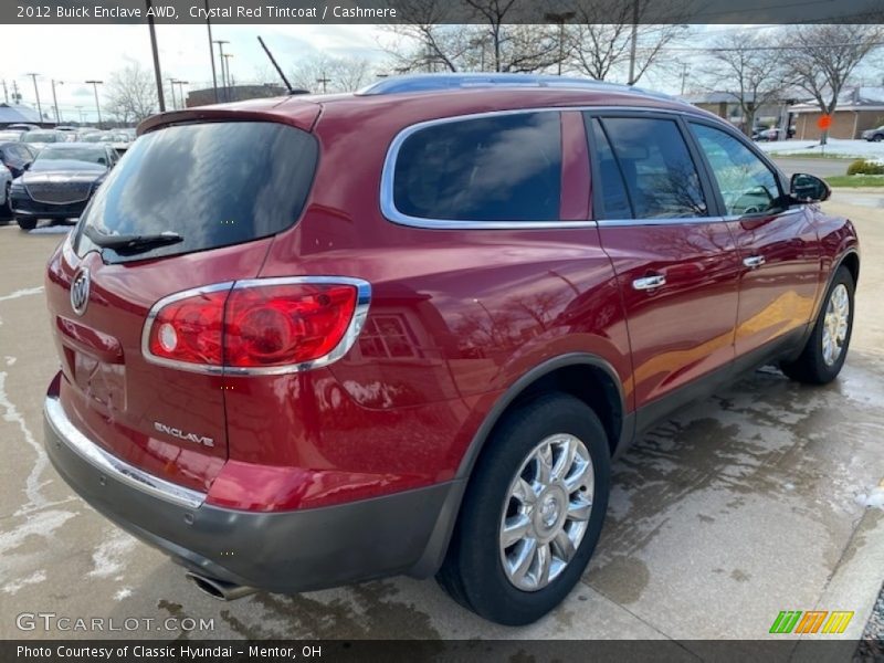 Crystal Red Tintcoat / Cashmere 2012 Buick Enclave AWD