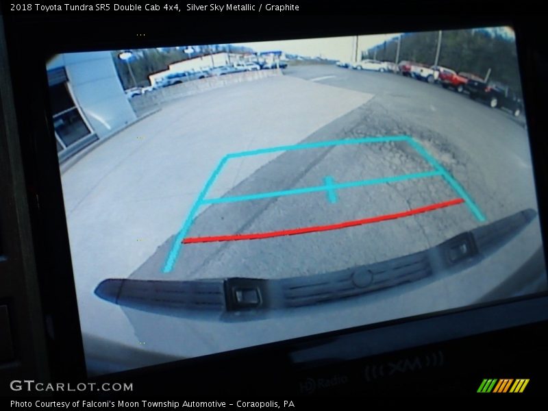 Silver Sky Metallic / Graphite 2018 Toyota Tundra SR5 Double Cab 4x4