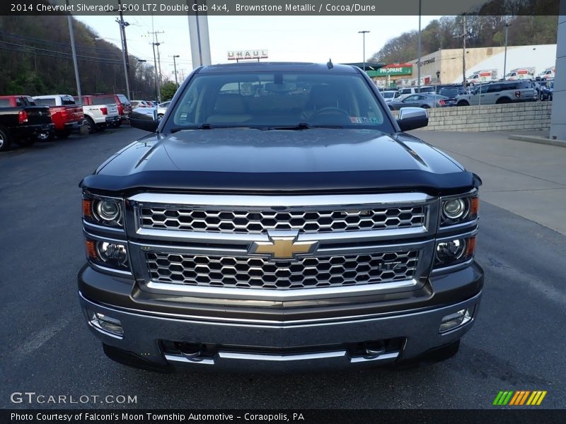 Brownstone Metallic / Cocoa/Dune 2014 Chevrolet Silverado 1500 LTZ Double Cab 4x4