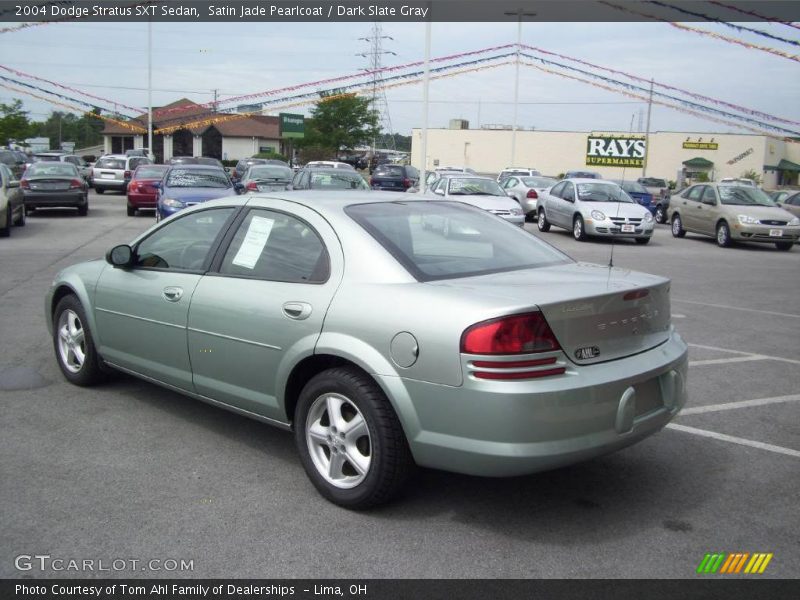 Satin Jade Pearlcoat / Dark Slate Gray 2004 Dodge Stratus SXT Sedan