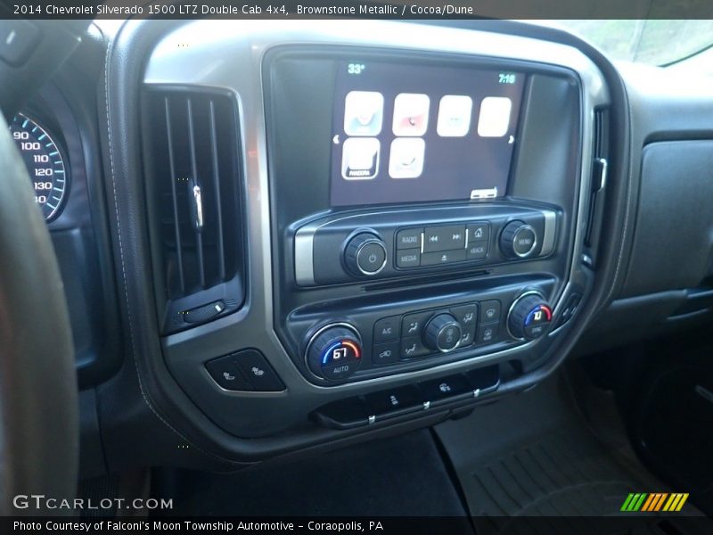 Brownstone Metallic / Cocoa/Dune 2014 Chevrolet Silverado 1500 LTZ Double Cab 4x4