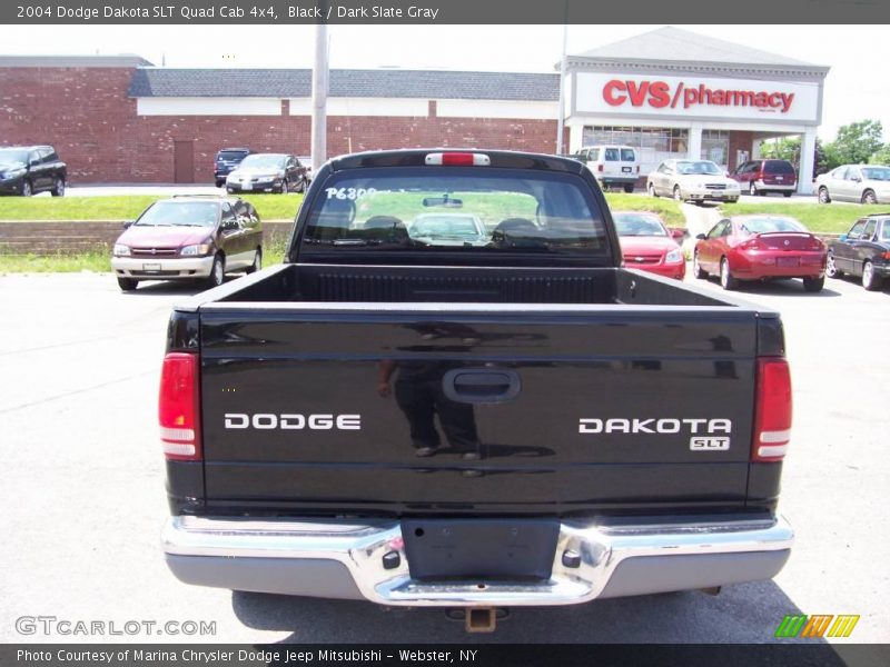 Black / Dark Slate Gray 2004 Dodge Dakota SLT Quad Cab 4x4