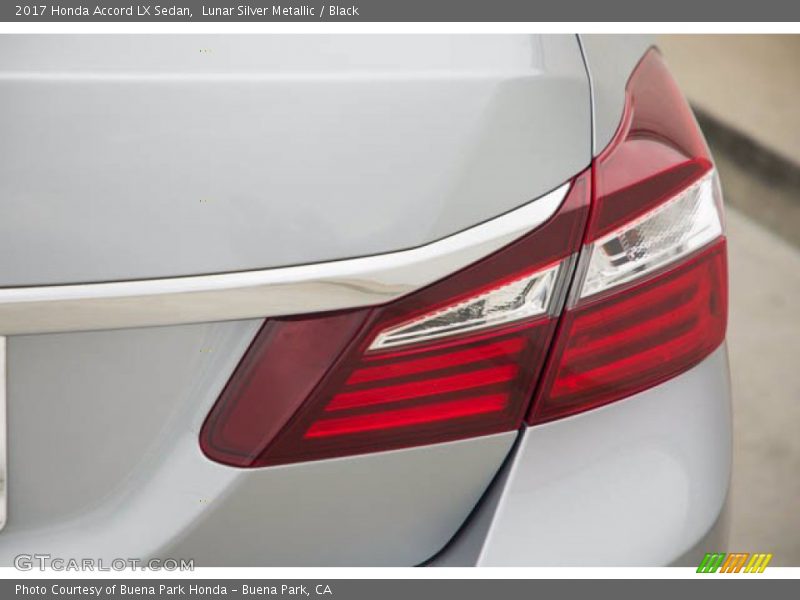Lunar Silver Metallic / Black 2017 Honda Accord LX Sedan