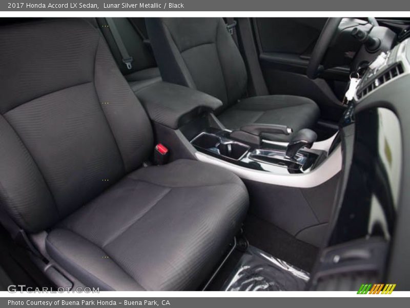 Lunar Silver Metallic / Black 2017 Honda Accord LX Sedan
