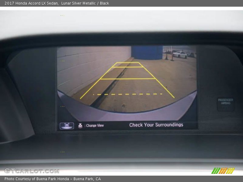 Lunar Silver Metallic / Black 2017 Honda Accord LX Sedan