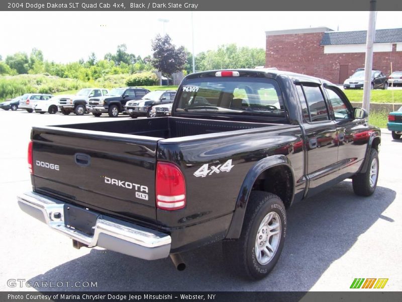 Black / Dark Slate Gray 2004 Dodge Dakota SLT Quad Cab 4x4