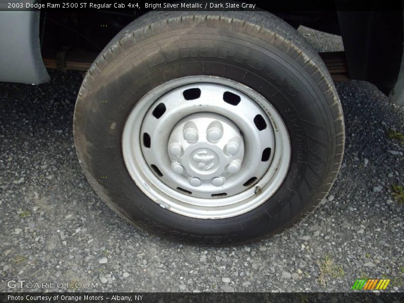Bright Silver Metallic / Dark Slate Gray 2003 Dodge Ram 2500 ST Regular Cab 4x4