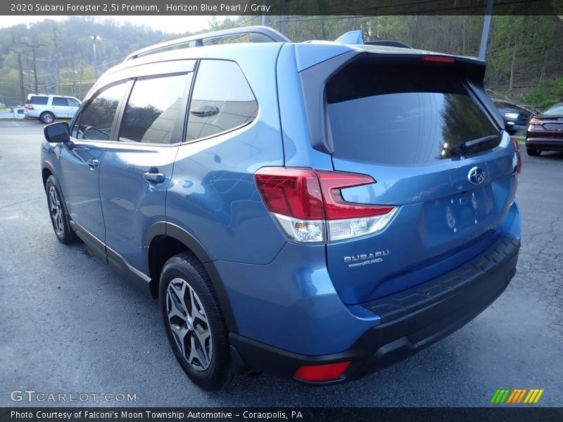 Horizon Blue Pearl / Gray 2020 Subaru Forester 2.5i Premium