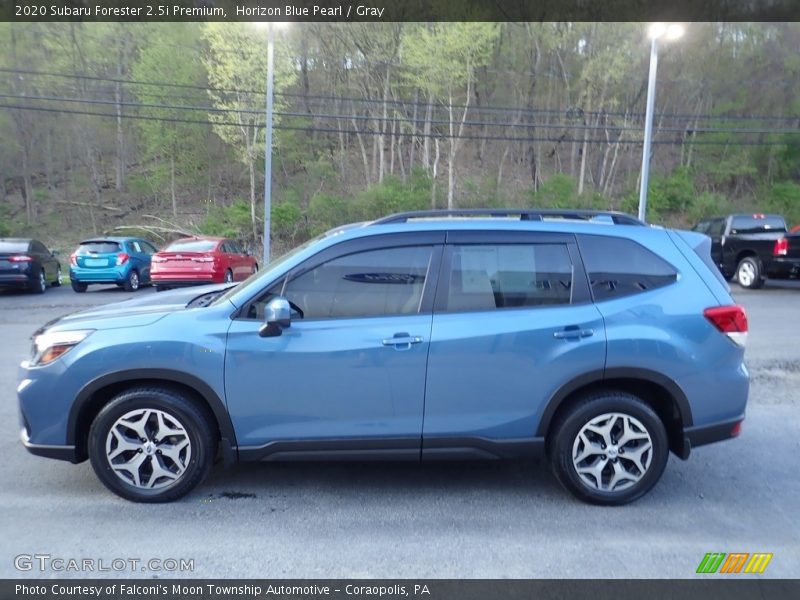 Horizon Blue Pearl / Gray 2020 Subaru Forester 2.5i Premium