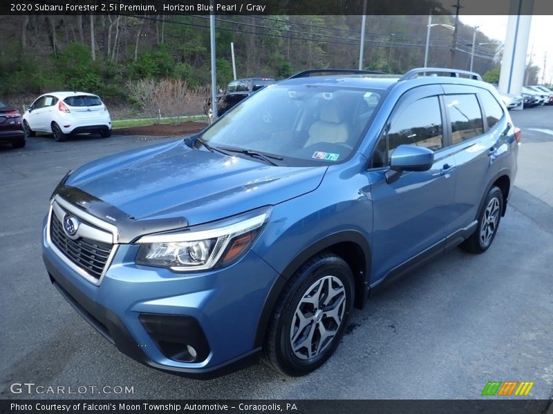 Horizon Blue Pearl / Gray 2020 Subaru Forester 2.5i Premium