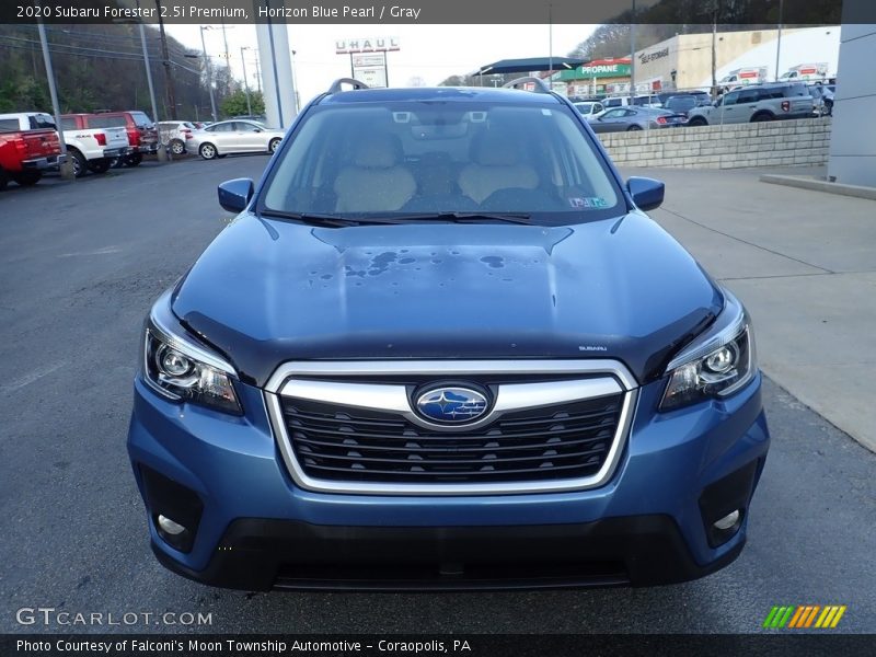 Horizon Blue Pearl / Gray 2020 Subaru Forester 2.5i Premium