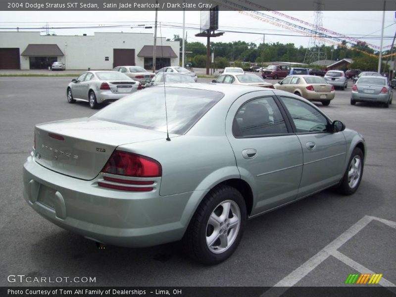 Satin Jade Pearlcoat / Dark Slate Gray 2004 Dodge Stratus SXT Sedan