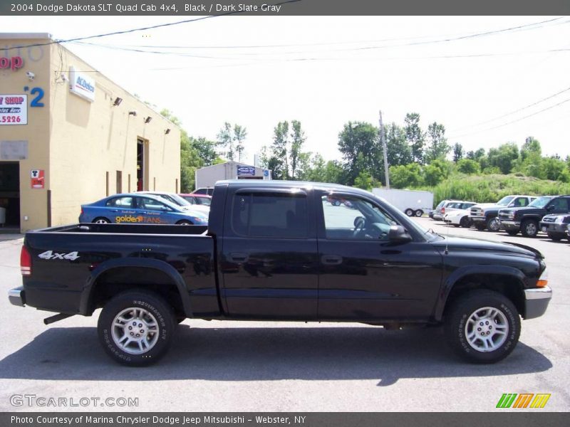 Black / Dark Slate Gray 2004 Dodge Dakota SLT Quad Cab 4x4