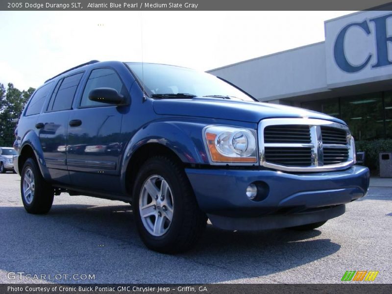 Atlantic Blue Pearl / Medium Slate Gray 2005 Dodge Durango SLT