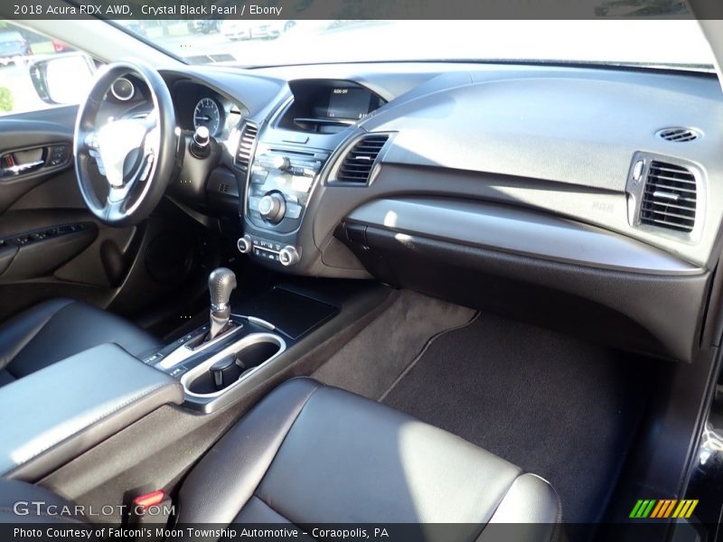 Crystal Black Pearl / Ebony 2018 Acura RDX AWD