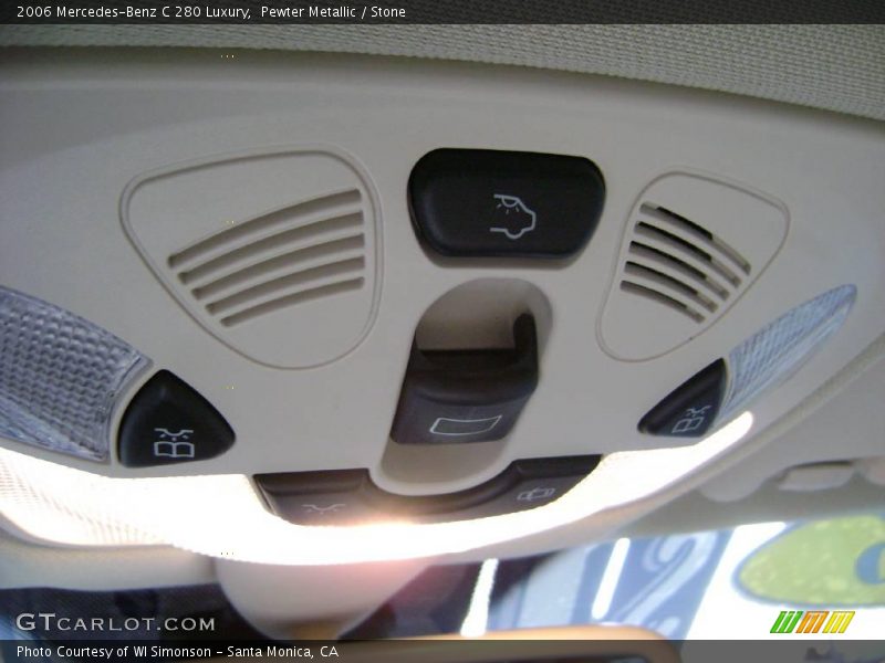 Pewter Metallic / Stone 2006 Mercedes-Benz C 280 Luxury