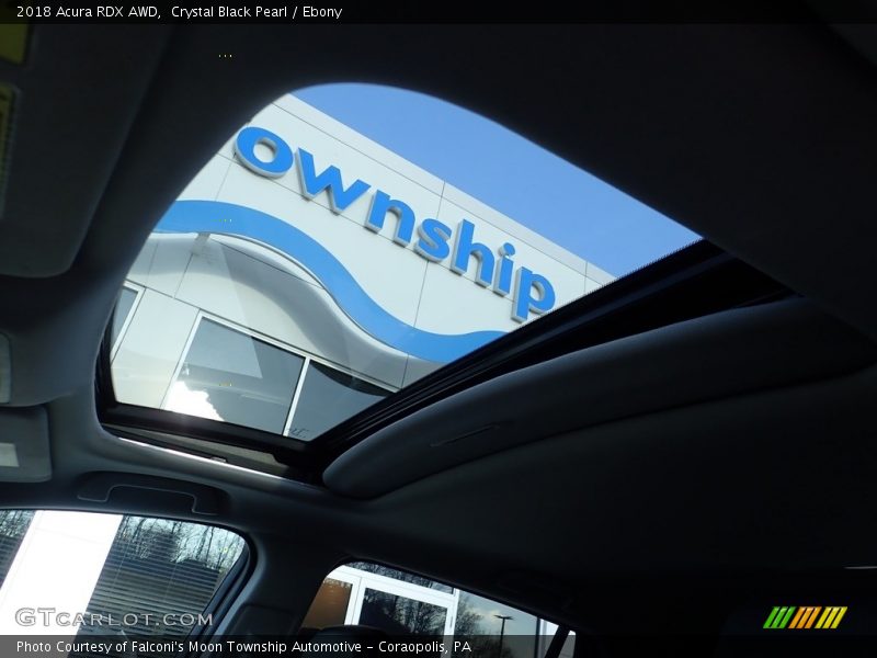 Crystal Black Pearl / Ebony 2018 Acura RDX AWD