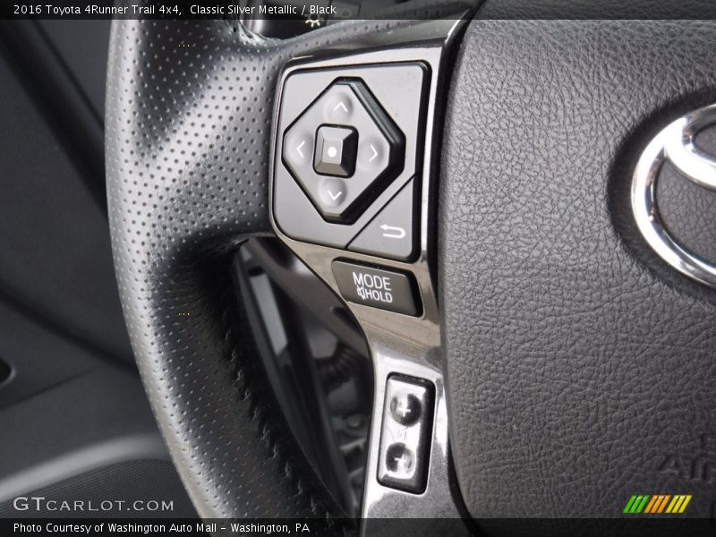 Classic Silver Metallic / Black 2016 Toyota 4Runner Trail 4x4