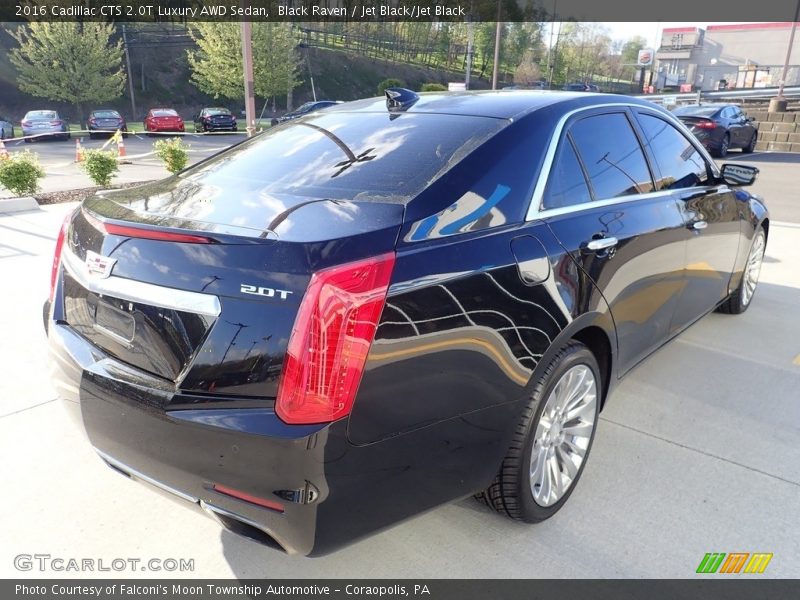 Black Raven / Jet Black/Jet Black 2016 Cadillac CTS 2.0T Luxury AWD Sedan