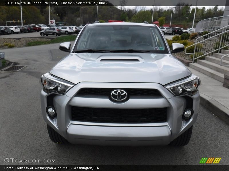 Classic Silver Metallic / Black 2016 Toyota 4Runner Trail 4x4