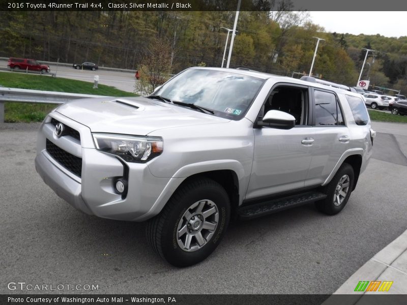 Classic Silver Metallic / Black 2016 Toyota 4Runner Trail 4x4