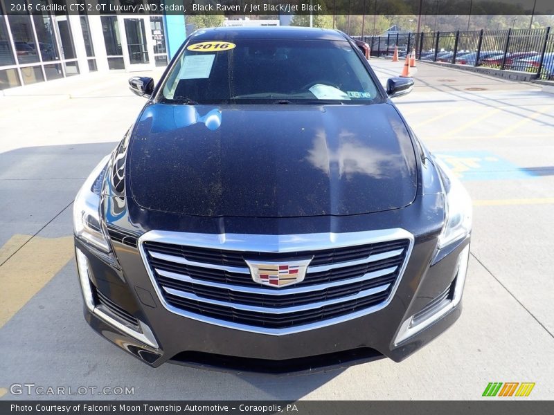 Black Raven / Jet Black/Jet Black 2016 Cadillac CTS 2.0T Luxury AWD Sedan