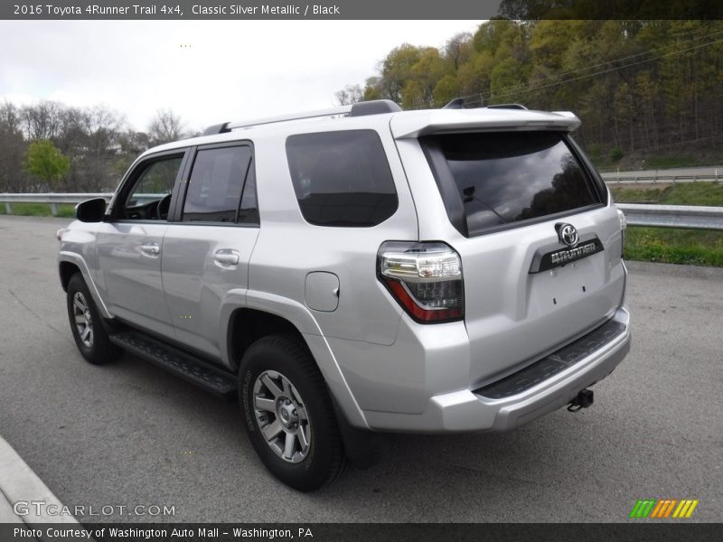 Classic Silver Metallic / Black 2016 Toyota 4Runner Trail 4x4