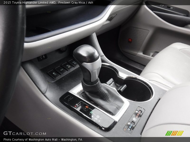 Predawn Gray Mica / Ash 2015 Toyota Highlander Limited AWD