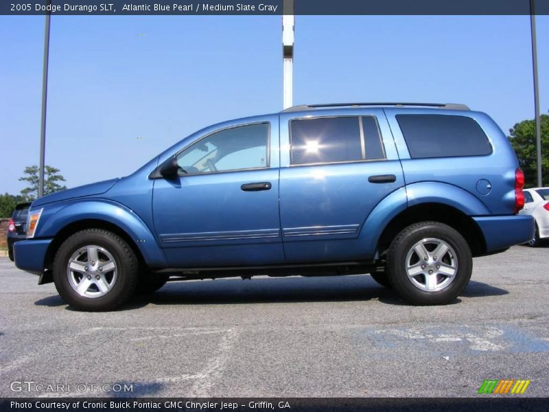 Atlantic Blue Pearl / Medium Slate Gray 2005 Dodge Durango SLT