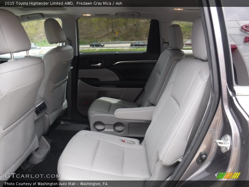 Predawn Gray Mica / Ash 2015 Toyota Highlander Limited AWD