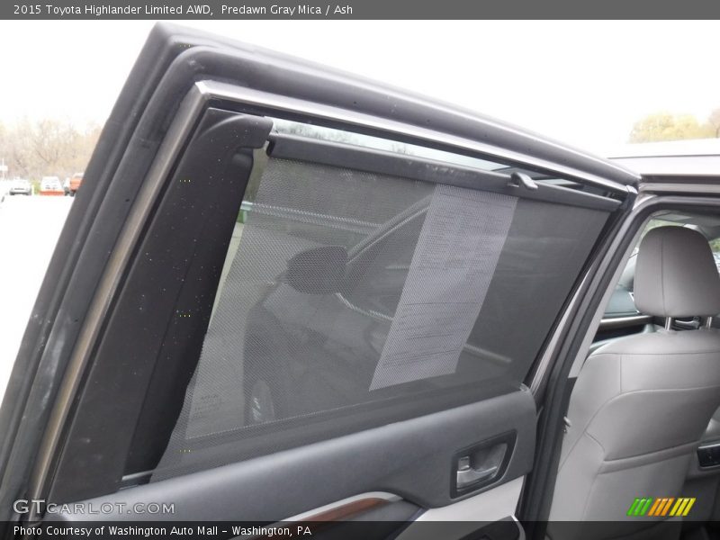 Predawn Gray Mica / Ash 2015 Toyota Highlander Limited AWD