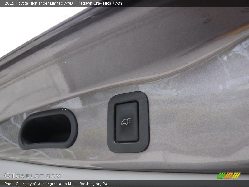 Predawn Gray Mica / Ash 2015 Toyota Highlander Limited AWD