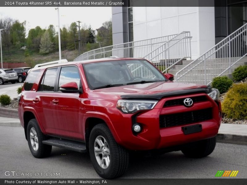 Barcelona Red Metallic / Graphite 2014 Toyota 4Runner SR5 4x4