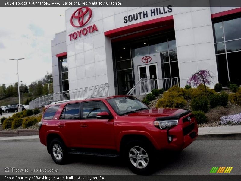 Barcelona Red Metallic / Graphite 2014 Toyota 4Runner SR5 4x4