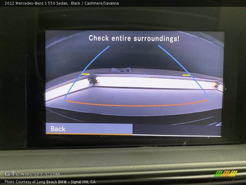Black / Cashmere/Savanna 2012 Mercedes-Benz S 550 Sedan