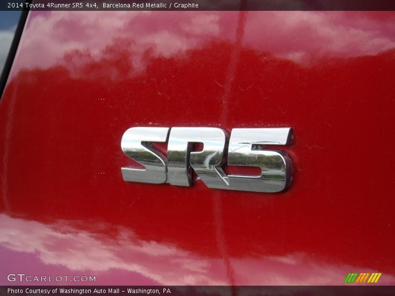Barcelona Red Metallic / Graphite 2014 Toyota 4Runner SR5 4x4