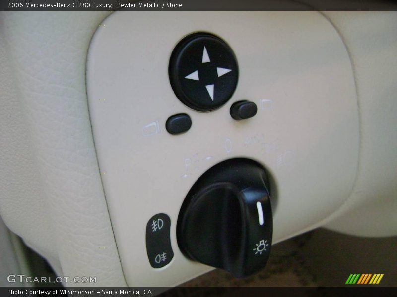 Pewter Metallic / Stone 2006 Mercedes-Benz C 280 Luxury