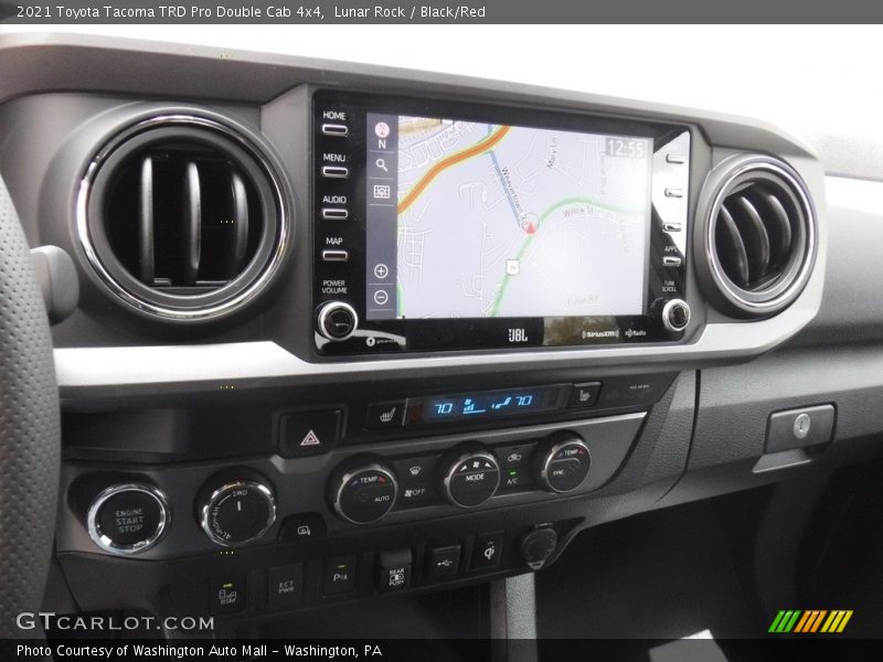 Navigation of 2021 Tacoma TRD Pro Double Cab 4x4