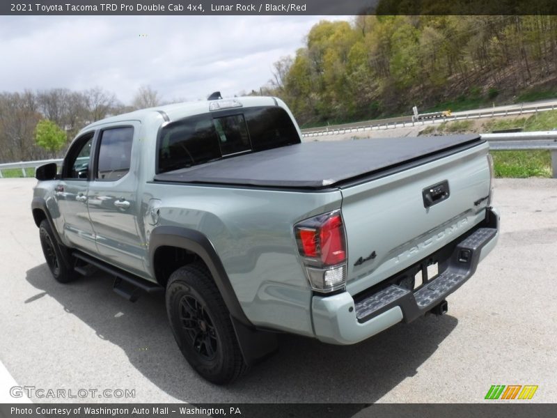 Lunar Rock / Black/Red 2021 Toyota Tacoma TRD Pro Double Cab 4x4