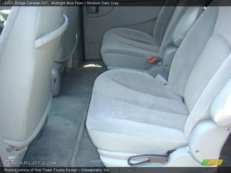 Midnight Blue Pearl / Medium Slate Gray 2005 Dodge Caravan SXT