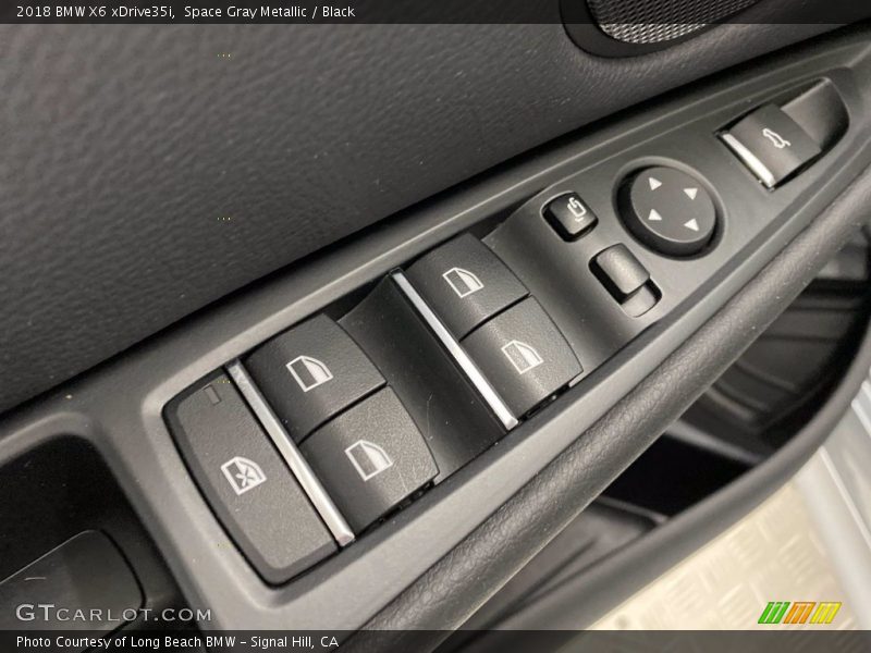 Space Gray Metallic / Black 2018 BMW X6 xDrive35i