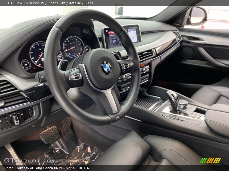 Space Gray Metallic / Black 2018 BMW X6 xDrive35i