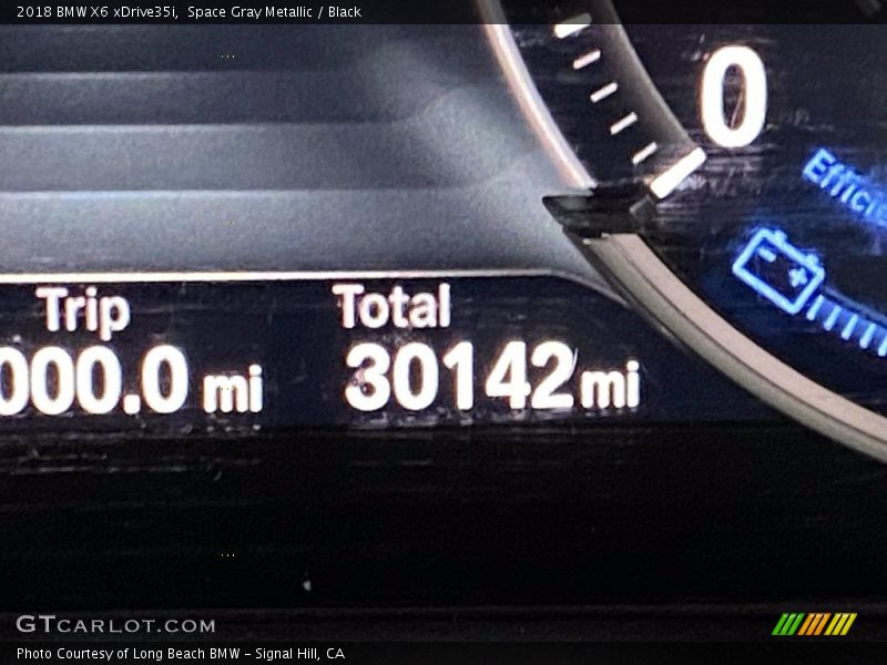 Space Gray Metallic / Black 2018 BMW X6 xDrive35i