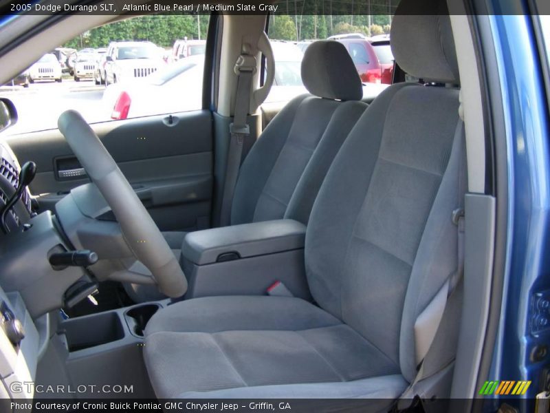 Atlantic Blue Pearl / Medium Slate Gray 2005 Dodge Durango SLT
