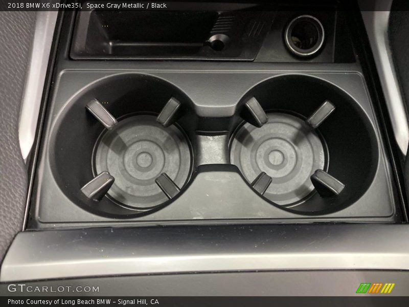 Space Gray Metallic / Black 2018 BMW X6 xDrive35i